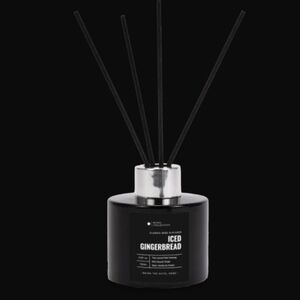 NIB Hotel Cpllection Iced Gingerbread Reed Diffuser - Black